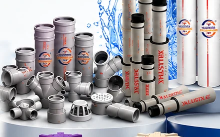 Pipe accessories and fittings by Yalustre Technoplast